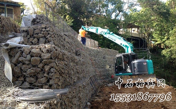格賓石籠擋墻 格賓石籠擋墻